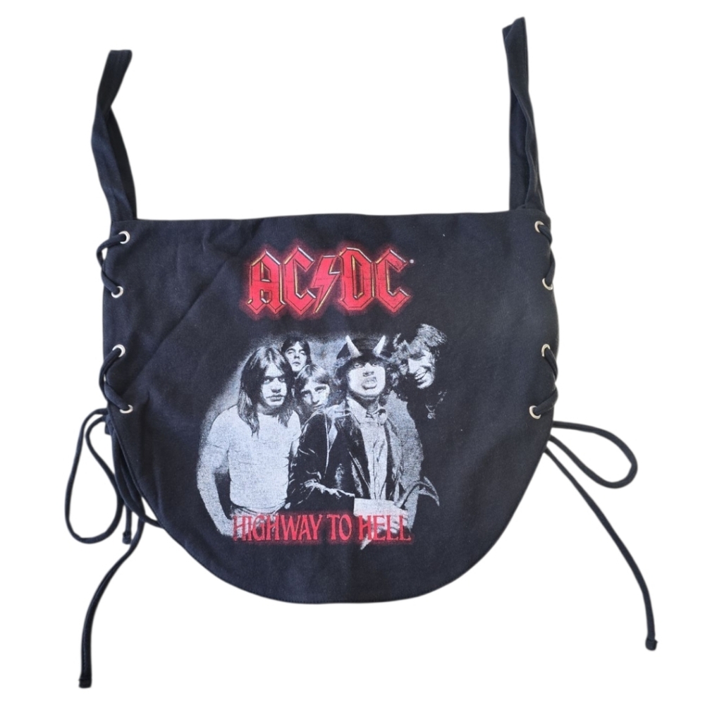 ACDC Crop Top